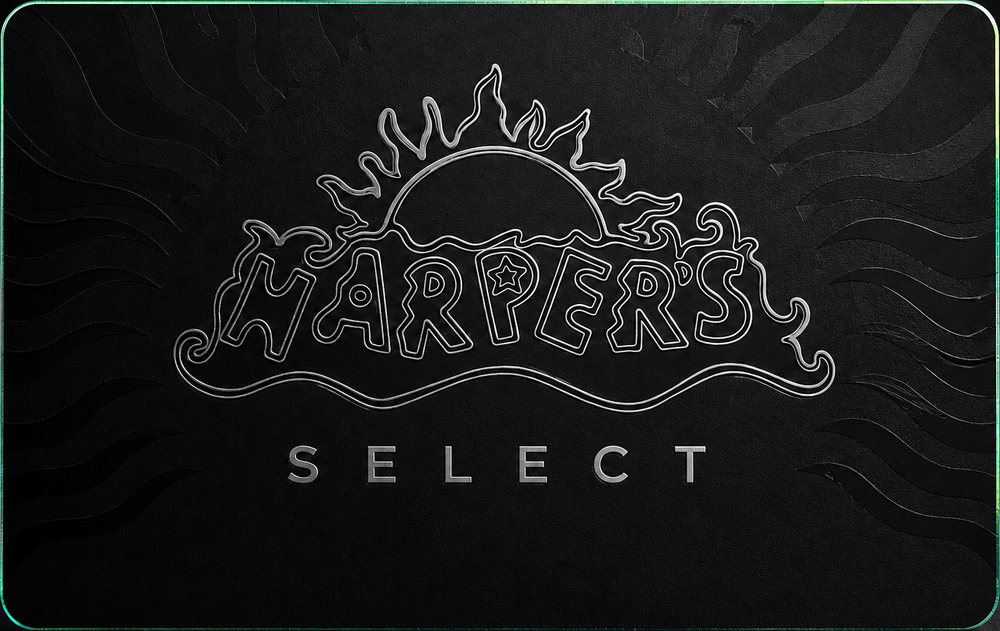 The Harper's Select membership card